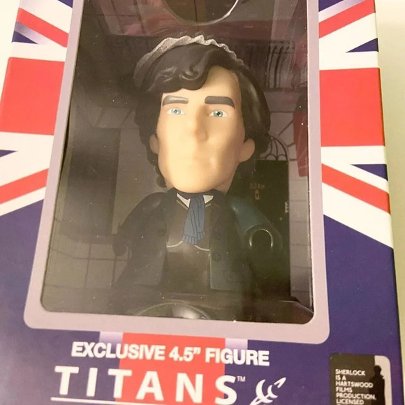 2015 Sherlock Holmes The Baker Street Collection Titans Figure 4.5 Inch Tall - Picture 2 of 10